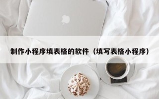 大理制作小程序填表格的软件（填写表格小程序）