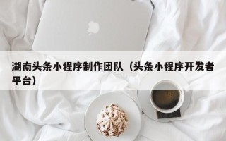 大理湖南头条小程序制作团队（头条小程序开发者平台）